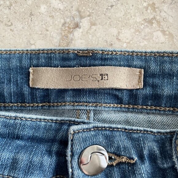 Joe's Jeans Women's Franklin Skinny High Rise Distressed Hem, Size 28 - Picture 4 of 8